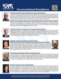 Unconventional excellence flyer